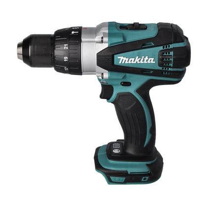 Makita DHP 458 RG1J Akku Schlagbohrschrauber 18 V 91 Nm + 1x Akku 6,0 Ah + Ladegerät + Makpac