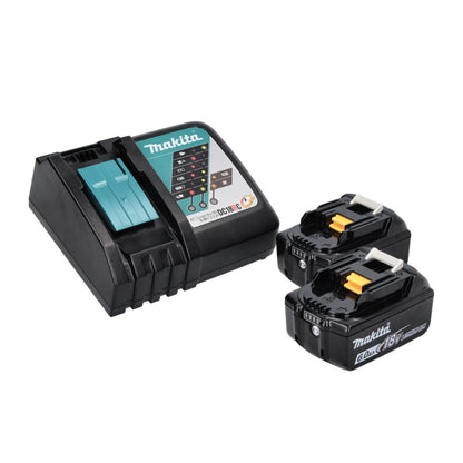 Makita DHP 458 RGJ perceuse à percussion sans fil 18 V 91 Nm + 2x batteries 6,0 Ah + chargeur + Makpac