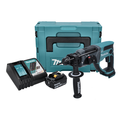 Makita DHR 202 RM1J marteau combiné à batterie 18 V 2,0 J SDS Plus + 1x batterie 4,0 Ah + chargeur + Makpac