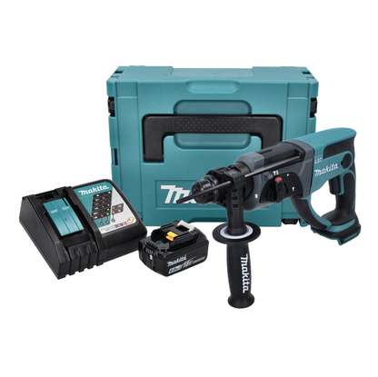 Makita DHR 202 RG1J marteau combiné à batterie 18 V 2,0 J SDS Plus + 1x batterie 6,0 Ah + chargeur + Makpac