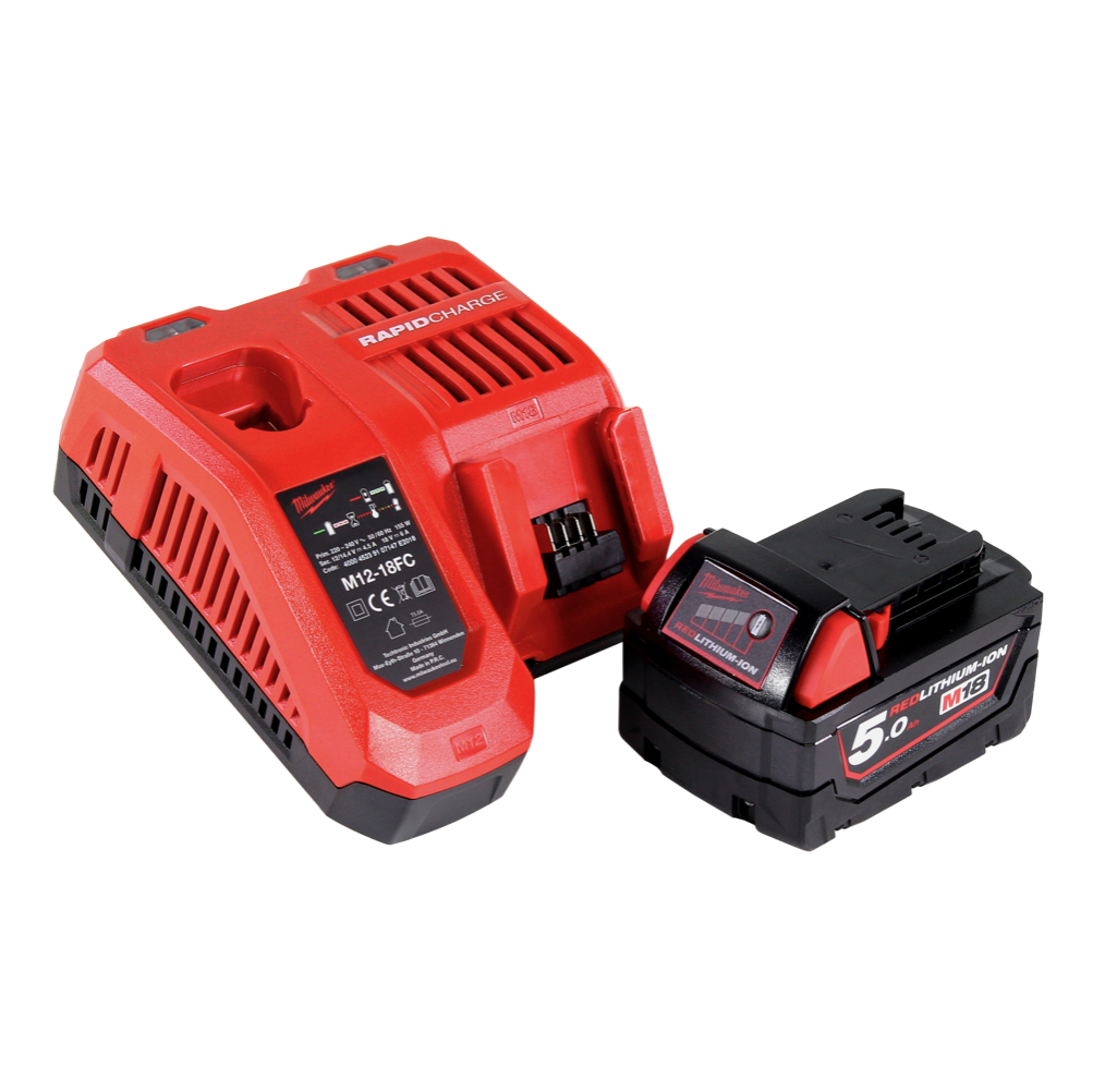 Milwaukee M18 BLPD2-501 FC Akku Schlagbohrschrauber 18 V 82 Nm Brushless + 1x Akku 5,0 Ah + Ladegerät