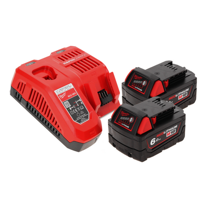 Perceuse à percussion sans fil Milwaukee M18 BLPD2-602 FC 18 V 82 Nm sans balais + 2 batteries 6,0 Ah + chargeur