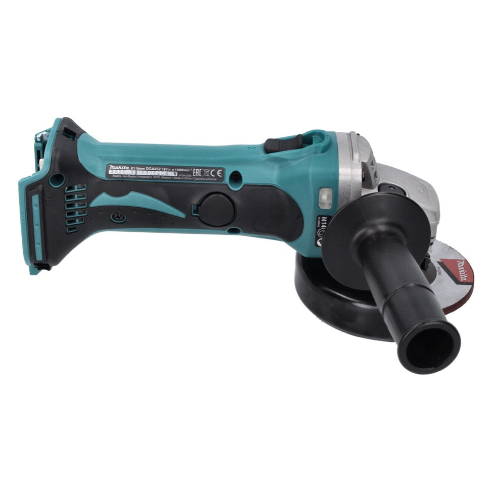 Makita DGA 452 F1 Akku Winkelschleifer 18 V 115 mm + 1x Akku 3,0 Ah - ohne Ladegerät