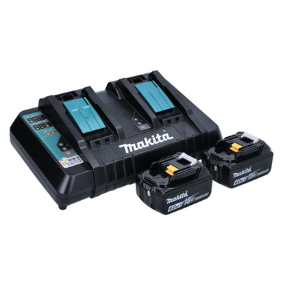 Makita DUR 368 APG débroussailleuse à batterie 36 V (2 x 18 V) sans balais à deux poignées + 2x batterie 6,0 Ah + chargeur