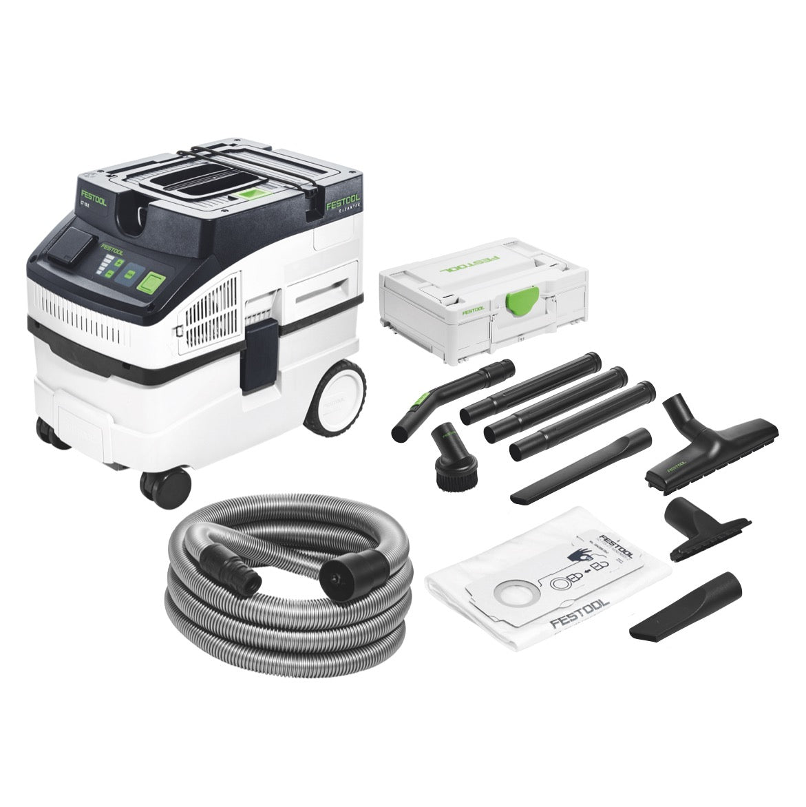 Festool CT 15 E CLEANTEC Absaugmobil 15 l + Reinigungsset RS-ST D 27/36-Plus im Systainer - Toolbrothers