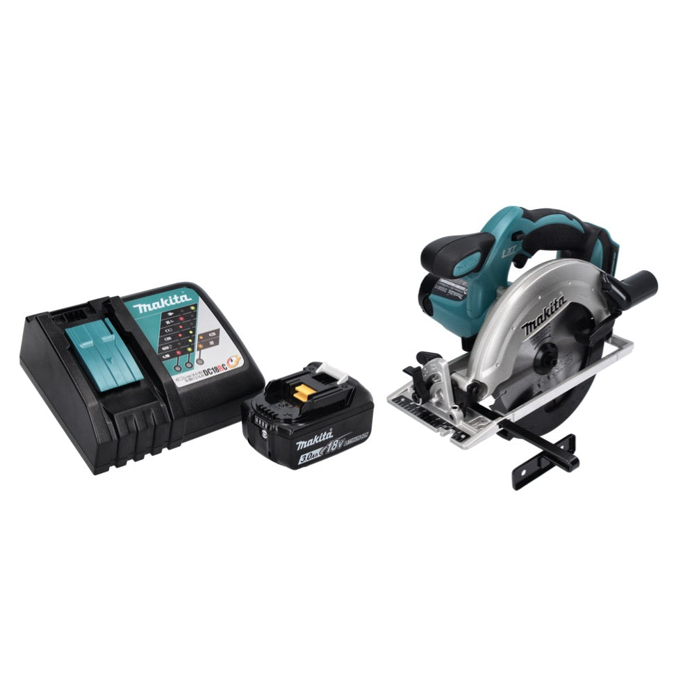 Makita DSS 611 RF1 scie circulaire sur batterie 18 V 165 mm + 1x batterie 3,0 Ah + chargeur