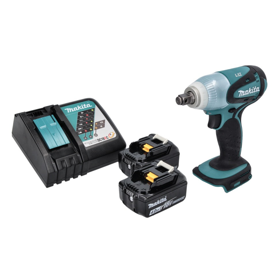 Makita DTW 251 RM clé à chocs sans fil 18 V 230 Nm 1/2" + 2x batteries 4,0 Ah + chargeur