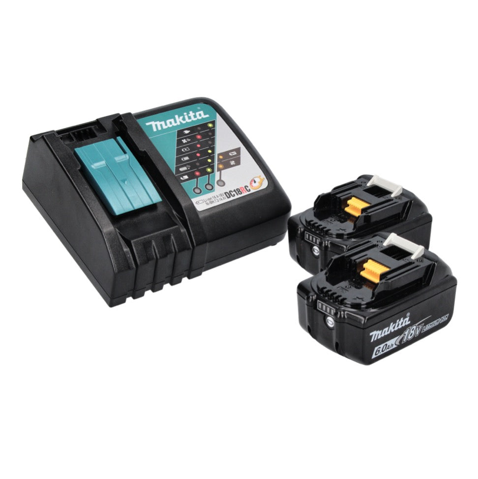 Makita DTW 251 RG Clé à chocs sans fil 18 V 230 Nm 1/2" + 2x batteries 6,0 Ah + chargeur