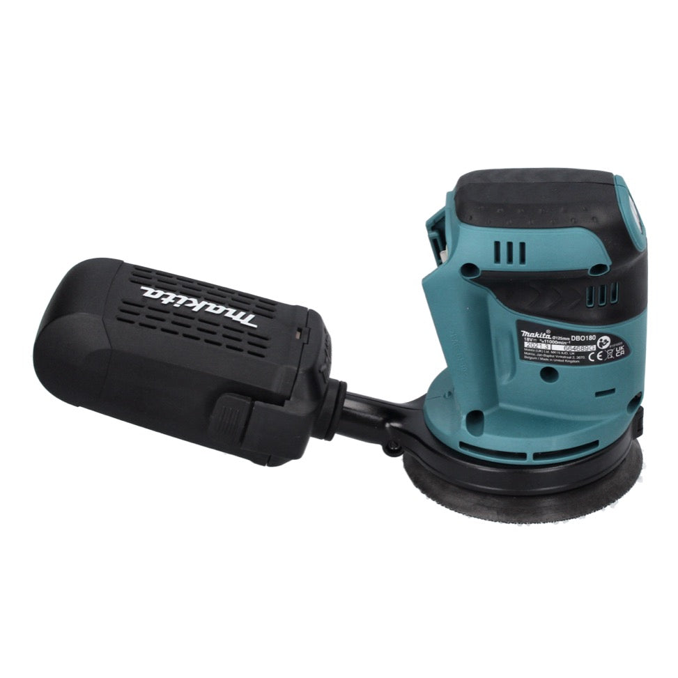 Makita DBO 180 F1 Akku Exzenterschleifer 18 V 125 mm + 1x Akku 3,0 Ah - ohne Ladegerät - Toolbrothers