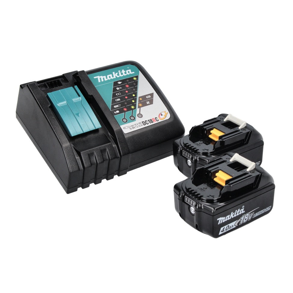 Makita DHR 241 RM marteau perforateur sans fil 18 V 2,0 J SDS plus + 2x batteries 4,0 Ah + chargeur