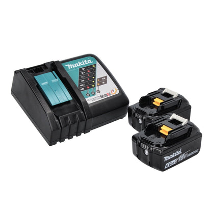 Makita DHR 243 RGJ marteau perforateur sur batterie 18 V 2,0 J SDS plus brushless + 2x batterie 6,0 Ah + chargeur + Makpac