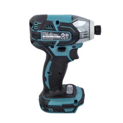 Makita DTS 141 F1 Akku Impulsschrauber 18 V 40 Nm 1/4" Brushless + 1x Akku 3,0 Ah - ohne Ladegerät