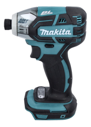 Makita DTS 141 F1J destornillador de impulso inalámbrico 18 V 40 Nm 1/4" sin escobillas + 1x batería 3,0 Ah + Makpac - sin cargador