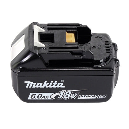 Visseuse à impulsion sans fil Makita DTS 141 G1J 18 V 40 Nm 1/4" sans balai + 1x batterie 6,0 Ah + Makpac - sans chargeur