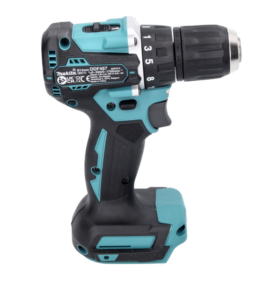 Makita DDF 487 A1 Akku Bohrschrauber 18 V 40 Nm Brushless + 1x Akku 2,0 Ah - ohne Ladegerät