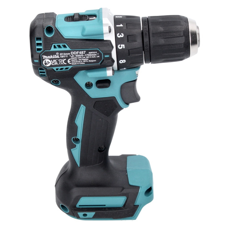 Makita DDF 487 RA perceuse-visseuse sans fil 18 V 40 Nm sans balai + 2x batteries 2,0 Ah + chargeur