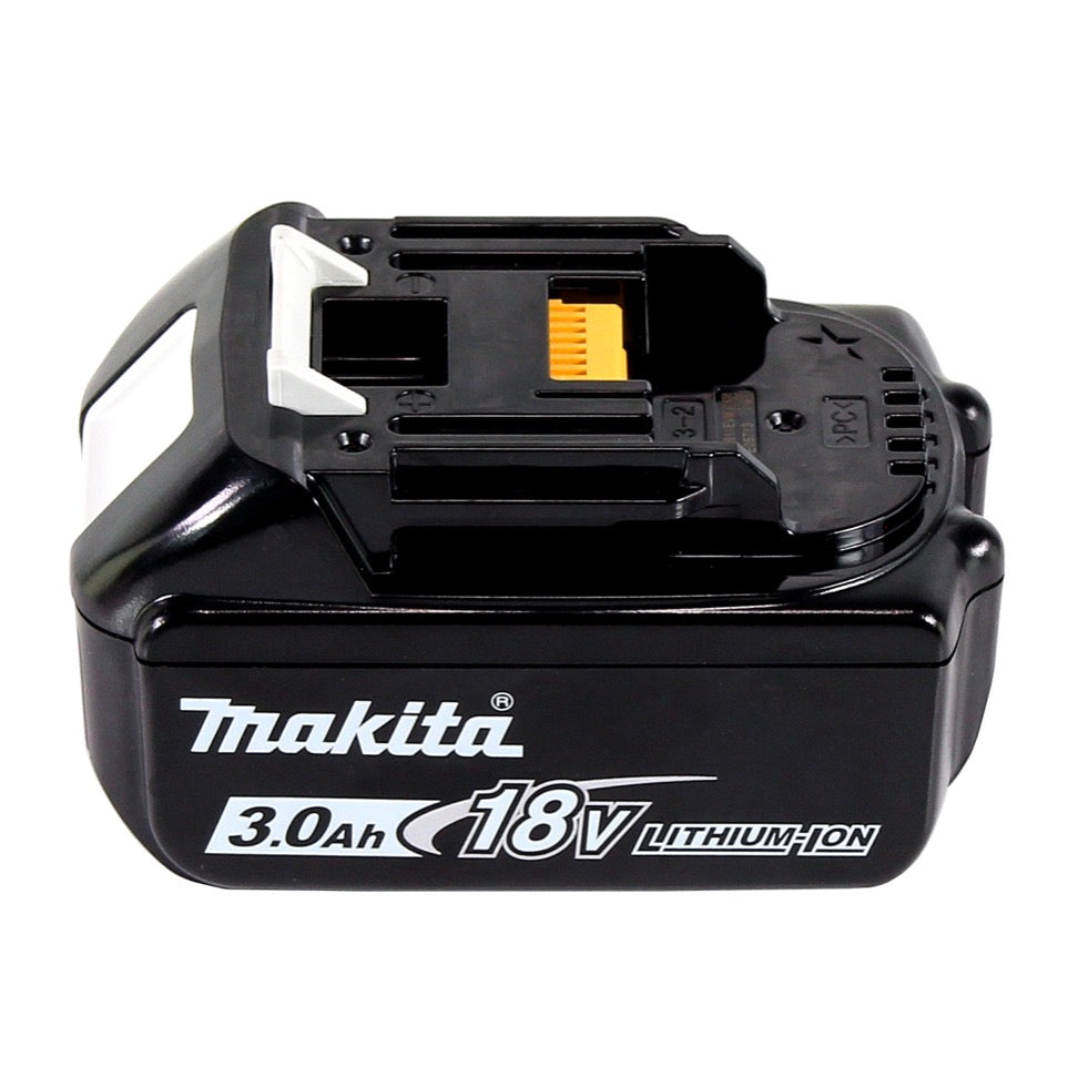 Makita DBN 500 F1J Cloueur à tête d'emballage avec batterie 18 V 15-50 mm + 1x batterie 3,0 Ah + Makpac - sans chargeur