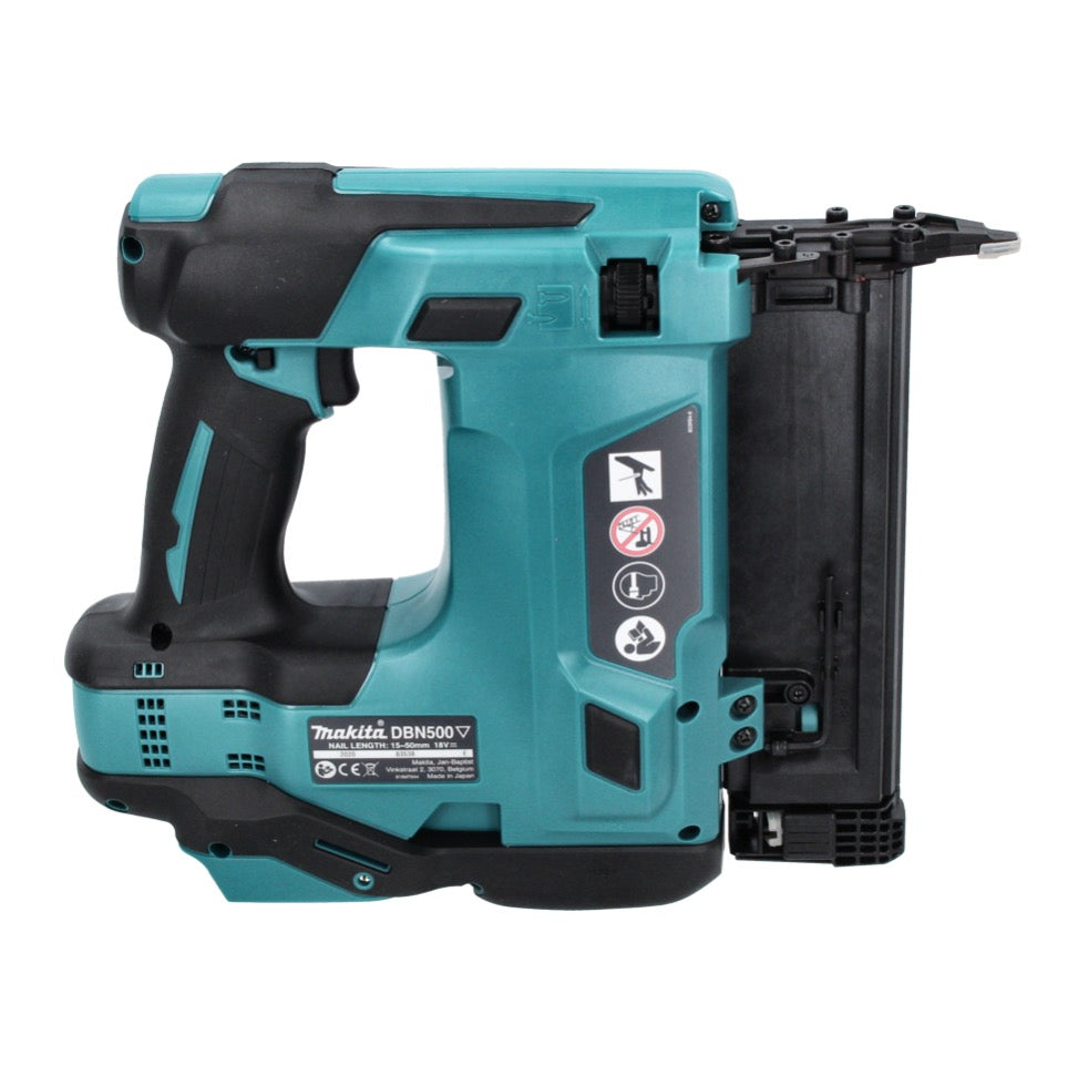 Makita DBN 500 RF1 Akku Stauchkopfnagler 18 V 15-50 mm + 1x Akku 3,0 Ah + Ladegerät