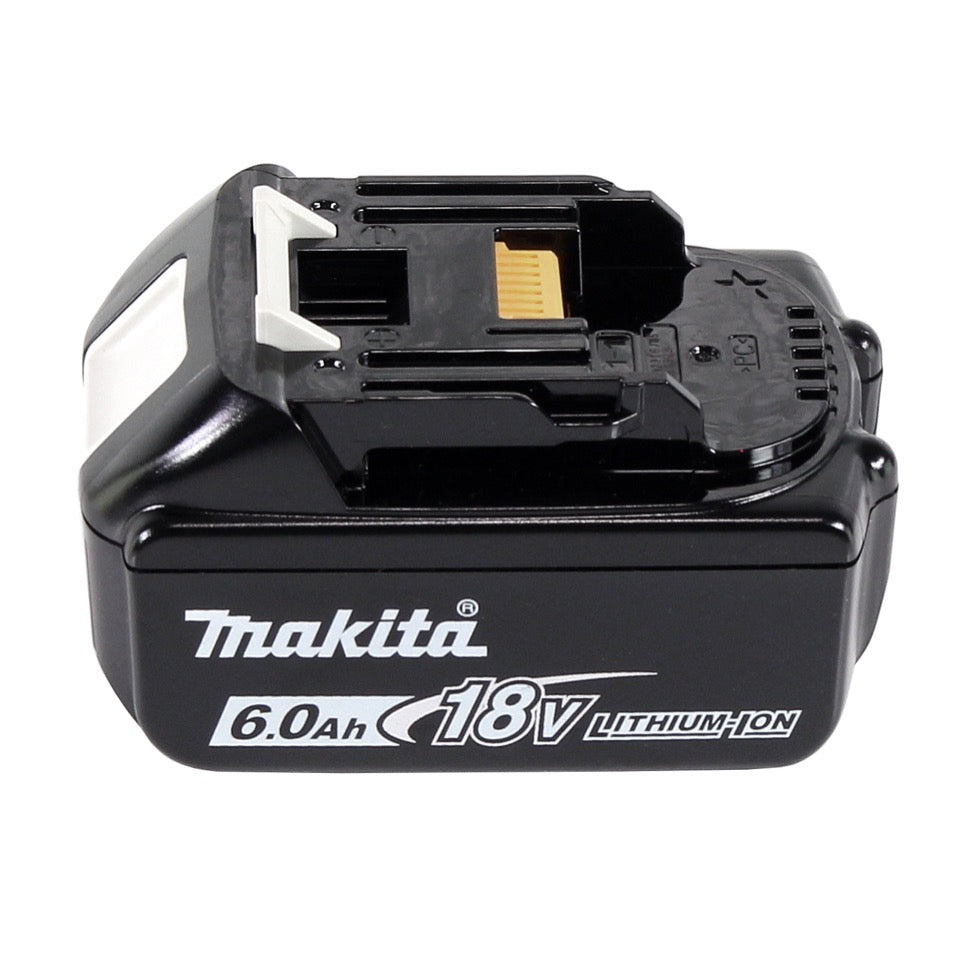 Makita DBN 500 G1 Cloueur à tête d'emballage avec batterie 18 V 15-50 mm + 1x batterie 6,0 Ah - sans chargeur