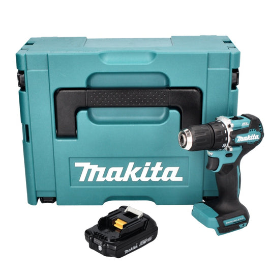 Makita DDF 487 A1J perceuse-visseuse sans fil 18 V 40 Nm sans balais + 1x batterie 2,0 Ah + Makpac - sans chargeur