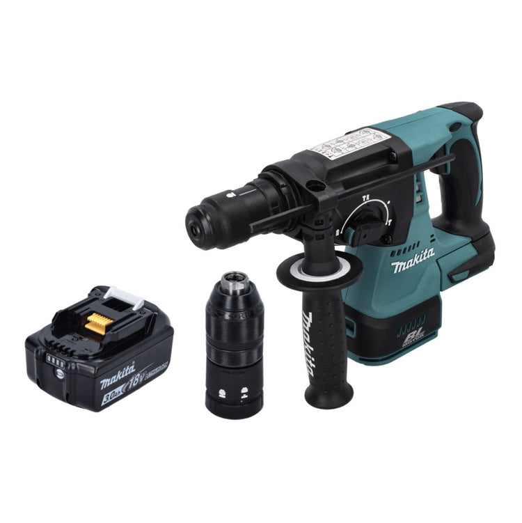 Makita DHR 243 F1 marteau perforateur sans fil 18 V SDS plus sans balais + 1x batterie 3,0 Ah - sans chargeur