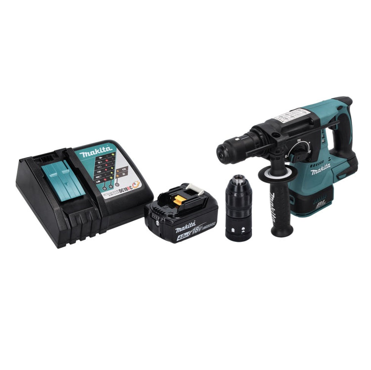 Makita DHR 243 RM1 Akku Bohrhammer 18 V SDS plus Brushless + 1x Akku 4,0 Ah + Ladegerät