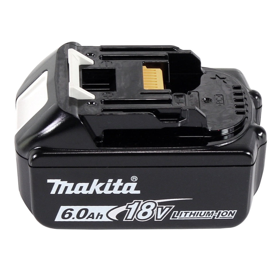 Makita DHR 243 G1 marteau perforateur sur batterie 18 V SDS plus brushless + 1x batterie 6,0 Ah - sans chargeur