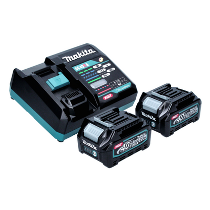 Makita UB 001 GD201 Akku Gebläse Laubbläser 40 V max. Brushless + 2x Akku 2,5 Ah + Ladegerät