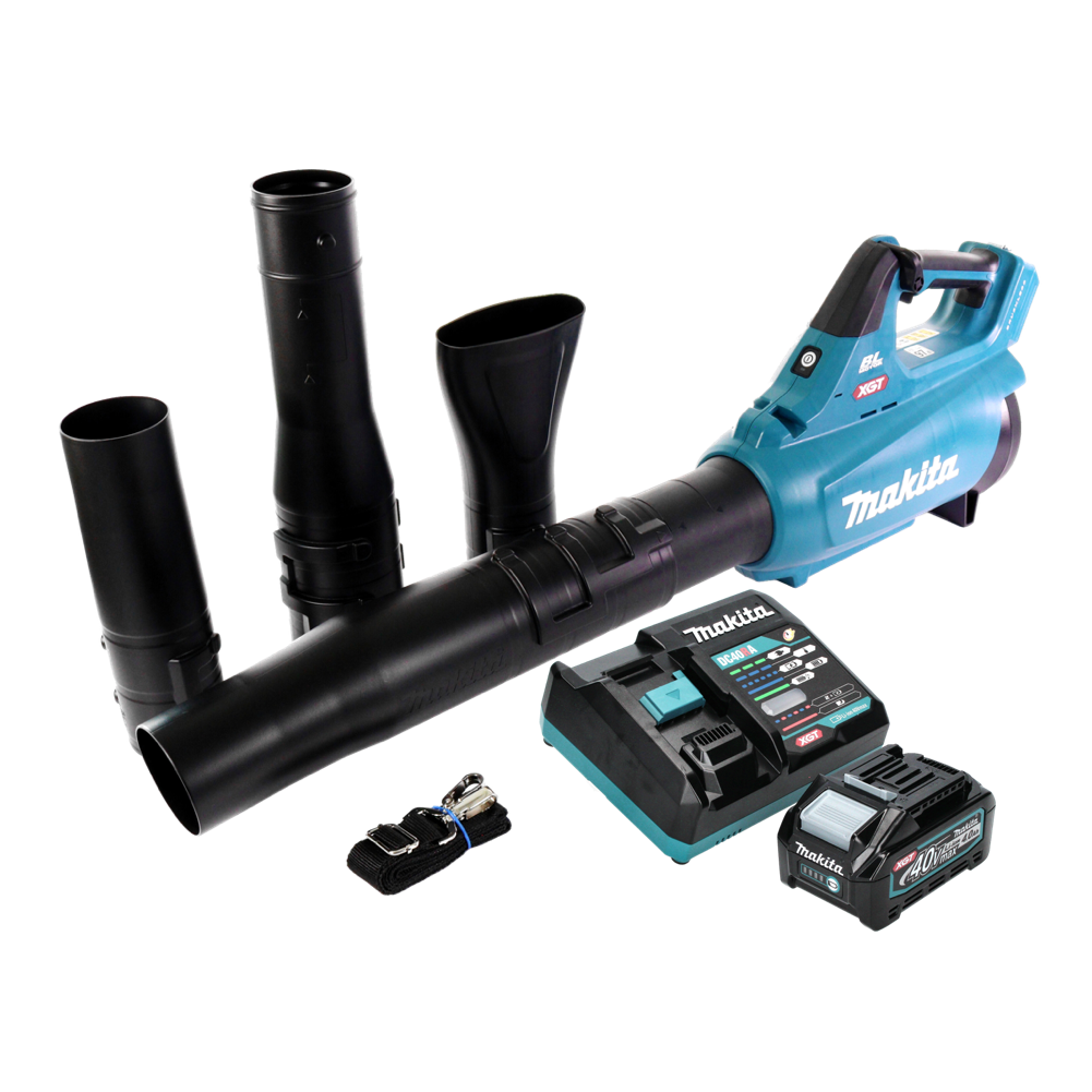 Makita UB 001 GM101 Akku Gebläse Laubbläser 40 V max. Brushless + 1x Akku 4,0 Ah + Ladegerät