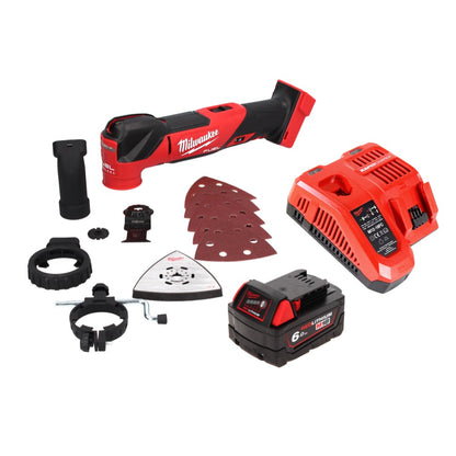 Milwaukee M18 FMT-601 FC batterie multitool 18 V sans balais + 1x batterie 6,0 Ah + chargeur