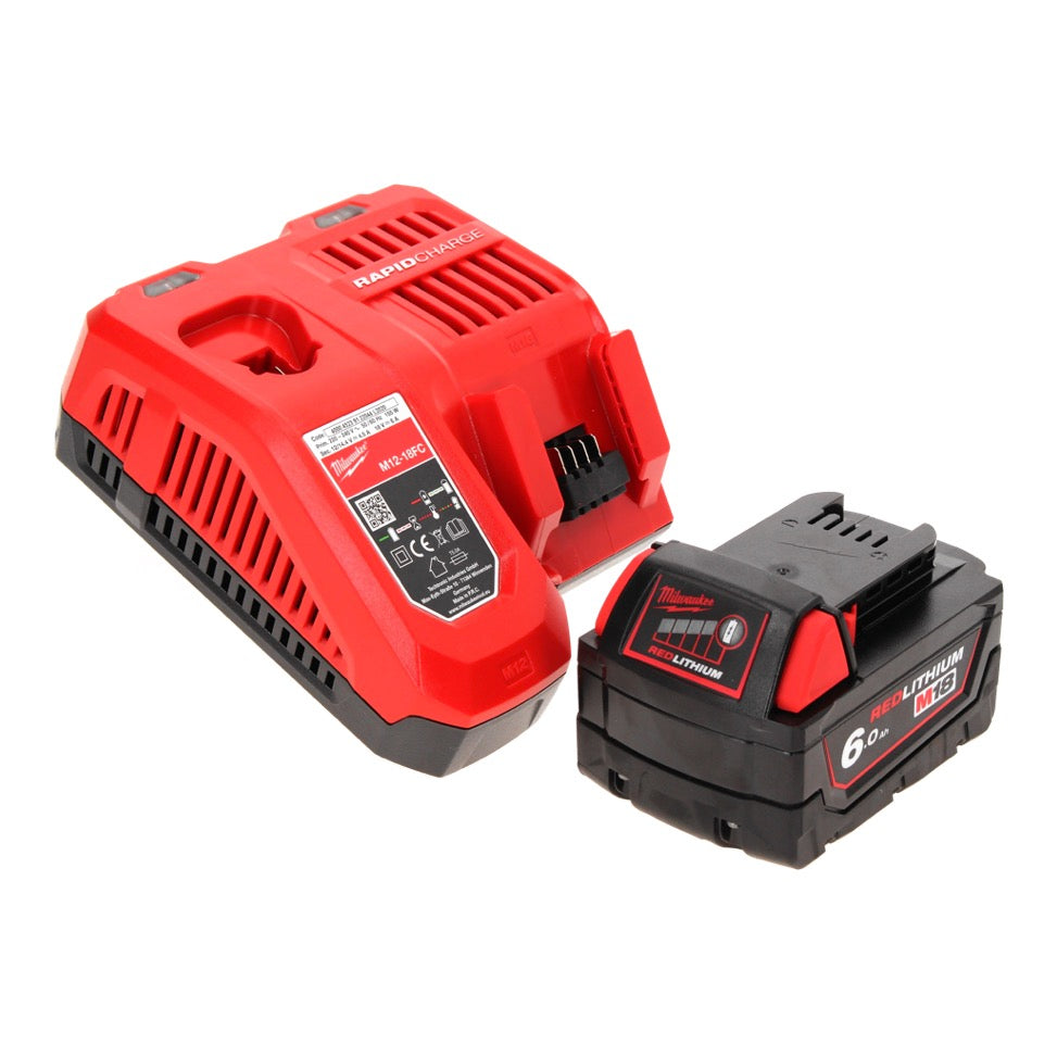 Milwaukee M18 FMT-601 FC Akku Multitool 18 V Brushless + 1x Akku 6,0 Ah + Ladegerät