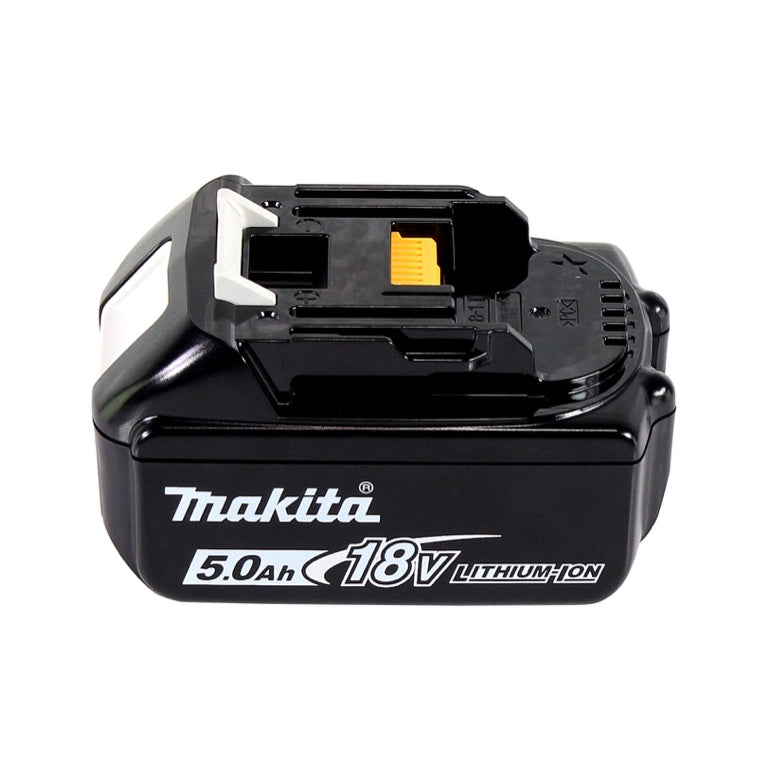 Makita DHP 487 T1 Akku Schlagbohrschrauber 18 V 40 Nm Brushless + 1x Akku 5,0 Ah - ohne Ladegerät - Toolbrothers