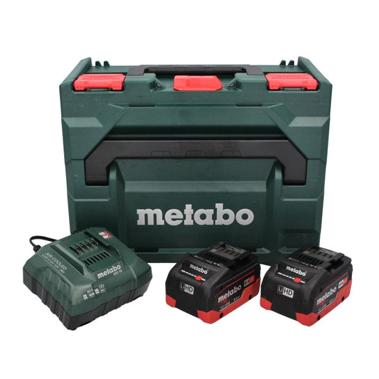 Metabo 18 V LiHD Basis Set + 2x Akku 8,0 Ah + ASC 55 Ladegerät + metaBOX