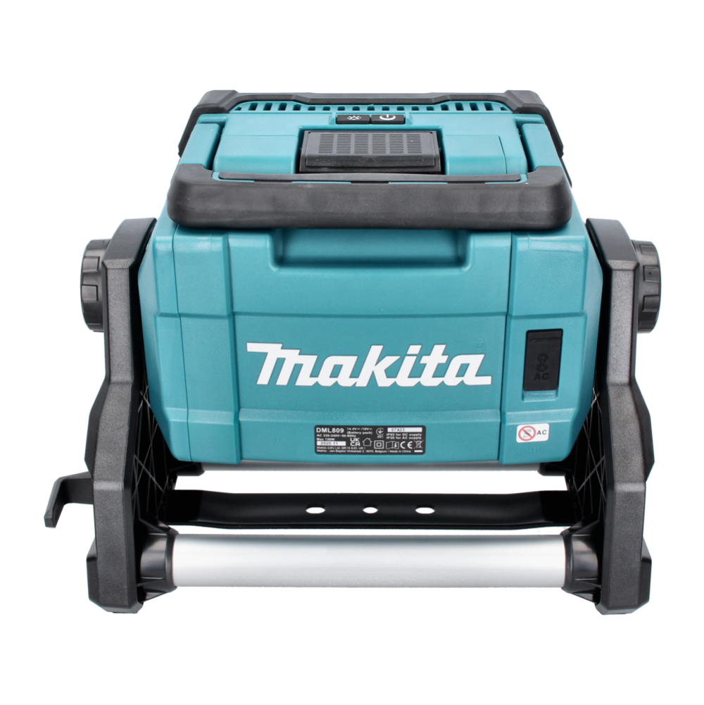 Makita DML 809 RG1 Projecteur de chantier LED sur batterie 18 V 10 000 lm + 1x batterie 6,0 Ah + chargeur