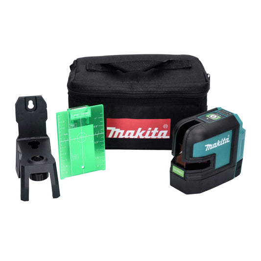 Makita SK 106 GDZ laser à lignes croisées à batterie laser à points de croix vert 12 V Solo - sans batterie, sans chargeur