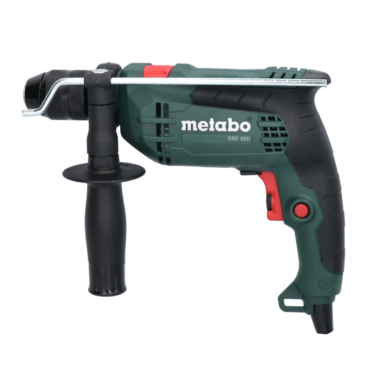 Metabo SBE 650 set perceuse à percussion 320 W 10 Nm (600742870) + jeu de 79 forets + mallette