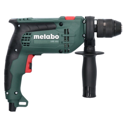 Metabo SBE 650 set perceuse à percussion 320 W 10 Nm (600742870) + jeu de 79 forets + mallette