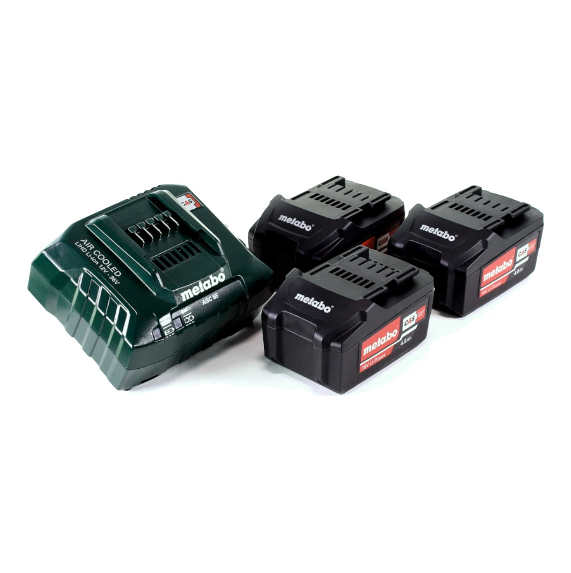 Metabo BS 18 LTX Impulse Set Perceuse-visseuse sans fil 18 V 110 Nm (602191960) + 3 batteries 4,0 Ah + chargeur + métaBOX