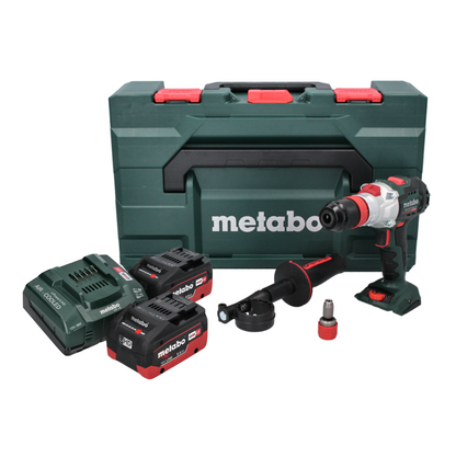 Metabo SB 18 LTX BL Q I Akku Schlagbohrschrauber 18 V 130 Nm ( 602361660 ) Brushless + 2x Akku 5,5 Ah + Ladegerät + metaBOX