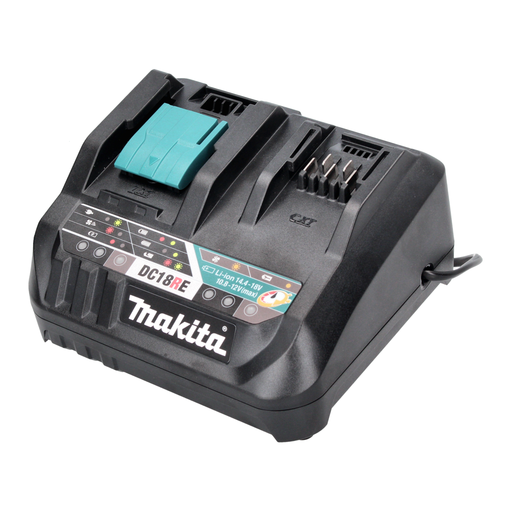 Makita Power Source Kit 18 V mit 2x BL 1820 B Akku 2,0 Ah ( 2x 197254-9 ) + DC 18 RE Multi Schnell Ladegerät ( 198720-9 )