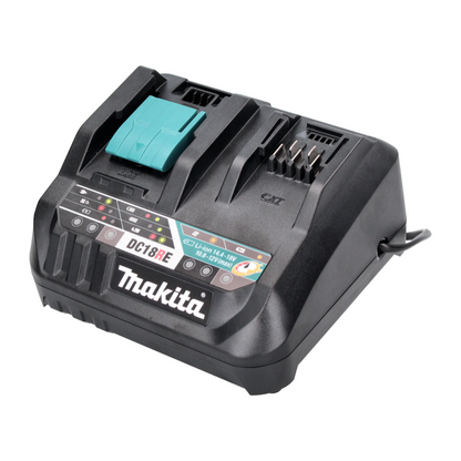 Kit d'alimentation Makita 18 V avec 2 batteries BL 1830 B 3,0 Ah (2x 197599-5) + chargeur multi-rapide DC 18 RE (198720-9)