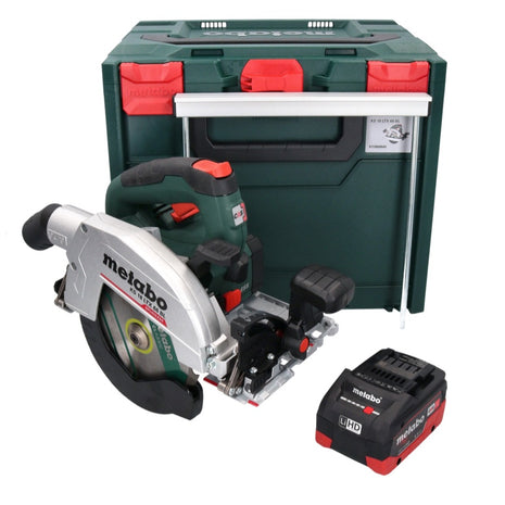 Metabo KS 18 LTX 66 BL Akku Handkreissäge 18 V 165 mm + 1x Akku 5,5 Ah + metaBOX - ohne Ladegerät