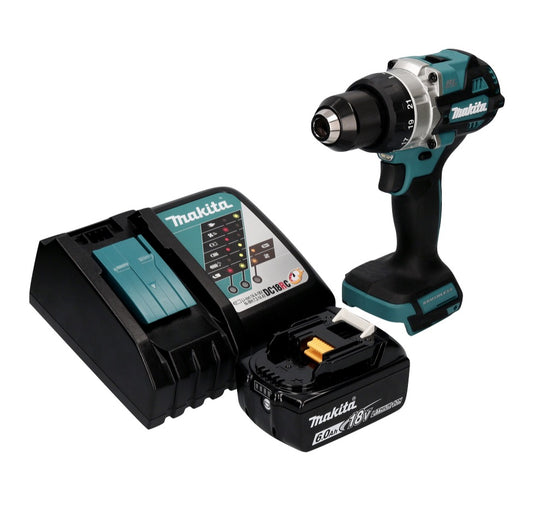 Makita DDF 486 RG1 perceuse-visseuse sans fil 18 V 130 Nm sans balai + 1x batterie 6,0 Ah + chargeur