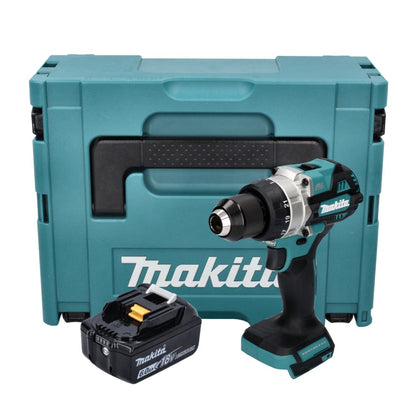 Makita DDF 486 G1J Akku Bohrschrauber 18 V 130 Nm Brushless + 1x Akku 6,0 Ah + Makpac - ohne Ladegerät