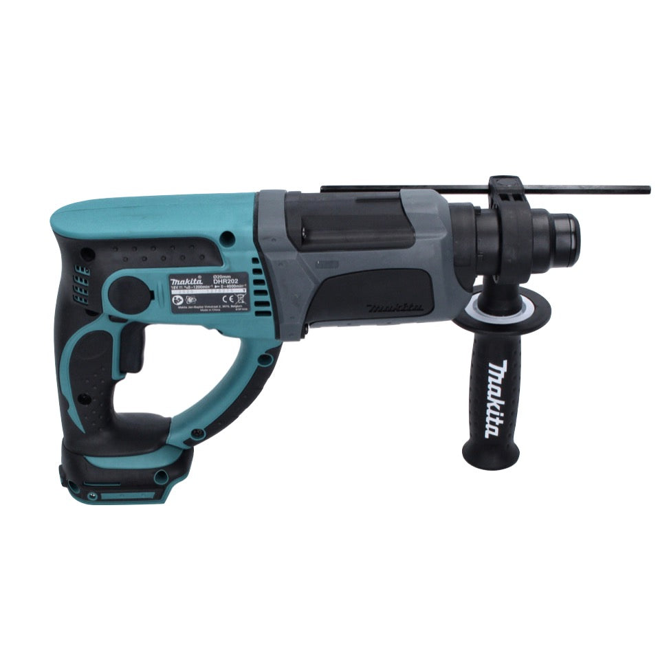 Makita DHR 202 Z Akku Kombihammer 18 V 2,0 J SDS Plus + 5 tlg. Bohrer Set - ohne Akku, ohne Ladegerät