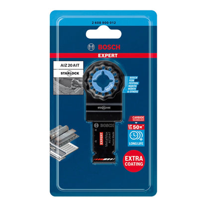 Bosch EXPERT AIZ 20 AIT Tauchsägeblatt Starlock 20 x 40 mm 1 Stk. ( 2608900012 ) für Metall Carbide MetalMax - Nachfolger von 2608662019 - Toolbrothers