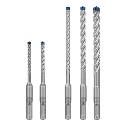 Bosch EXPERT SDS Plus-7X Hammerbohrer Set 5 - 10 mm 5 tlg. ( 2608900197 ) für Beton / Stein - Nachfolger von 2608576199 - Toolbrothers