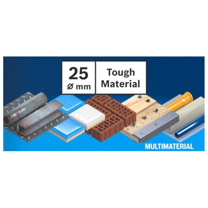 Bosch EXPERT Tough Material Lochsäge 25 x 60 mm Carbide ( 2608900421 ) Universal - Nachfolger von 2608594165