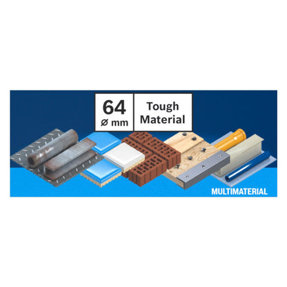 Bosch EXPERT Tough Material Lochsäge 64 x 60 mm Carbide ( 2608900430 ) Universal - Nachfolger von 2608594174 - Toolbrothers