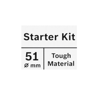 Bosch EXPERT Tough Material Lochsägen Starter Set 51 x 60 mm Carbide ( 2608900449 ) Universal - Nachfolger von 2608594252